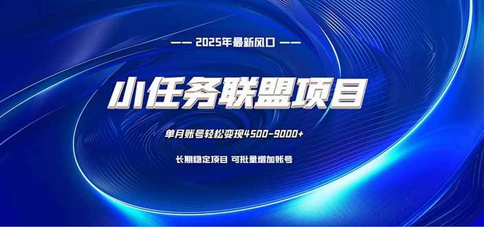小任务联盟项目：一台电脑每天只需10分钟，轻松简单稳定-优优云网创