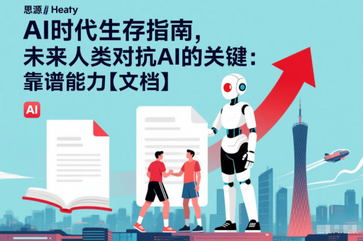 AI时代生存指南，未来人类对抗AI的关键：靠谱能力【文档】-优优云网创