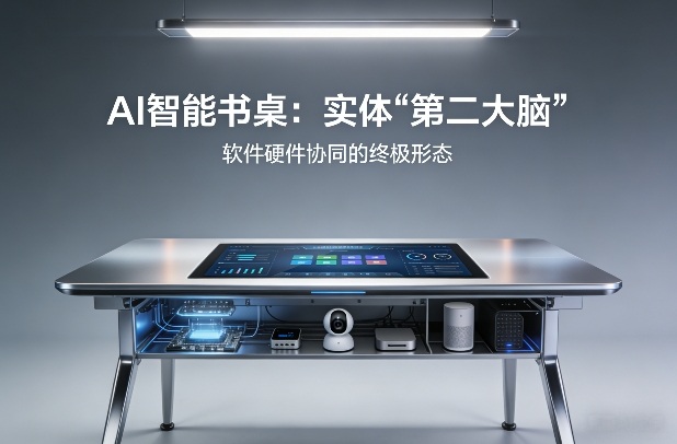 AI智能书桌搭建，构建你的实体“第二大脑”，软件硬件协同的终极形态-优优云网创
