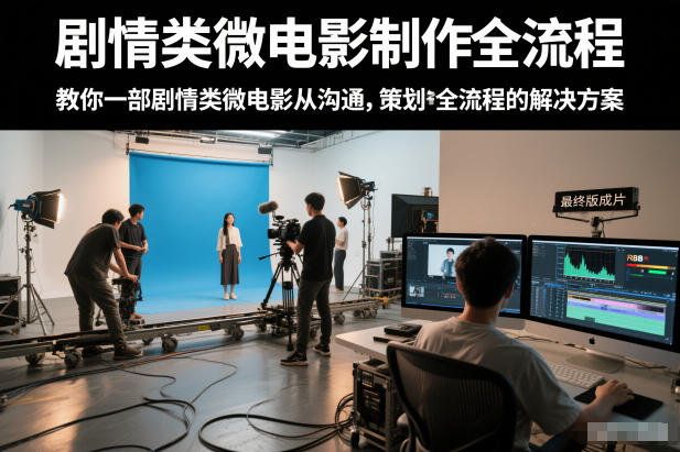 剧情类微电影制作全流程，教你一部剧情类微电影从沟通，策划到拍摄制作全流程的解决方案-优优云网创