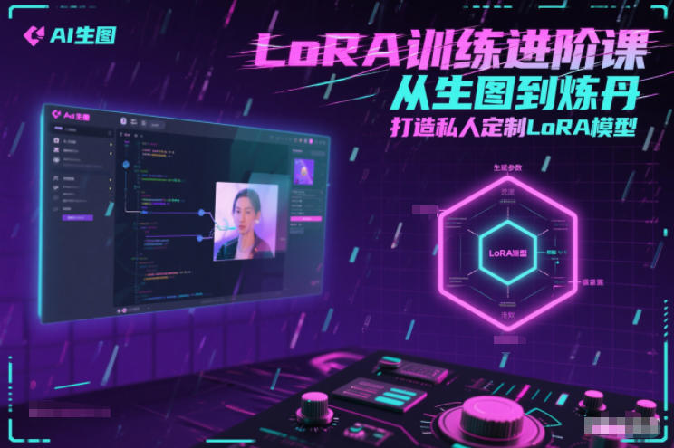 LoRA训练进阶课，从生图到炼丹，打造私人定制LoRA模型-优优云网创