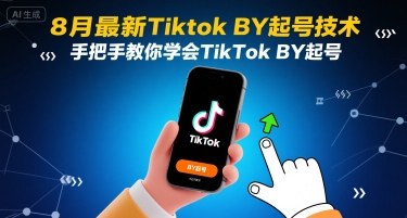 8月最新Tiktok搬运起号技术，手把手教你学会TikTok搬运起号-优优云网创