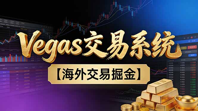 【普通人也可以成为操盘手第二期】Vegas交易技术+聪明软件,日赚50-100U-优优云网创