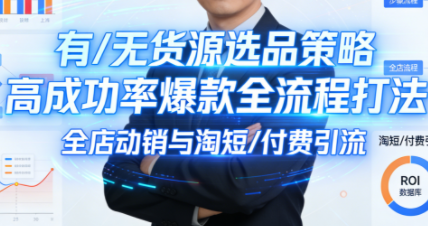 子鹏讲电商·淘宝私家班(更新2026)-优优云网创