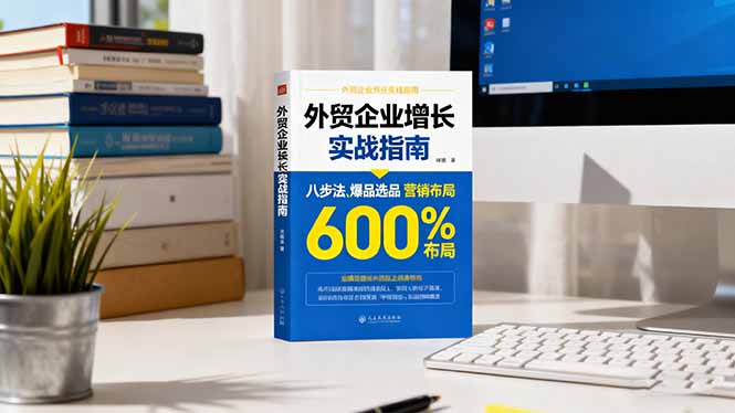 外贸企业增长实战指南，八步法、爆品选品、营销布局，业绩增长300%-优优云网创