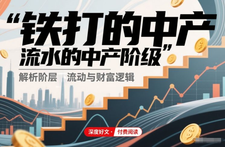 付费文章：铁打的中产，流水的中产阶级-优优云网创