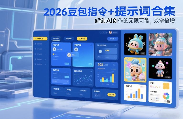 2026豆包指令+提示词合集,解锁AI创作的无限可能,效率倍增-优优云网创