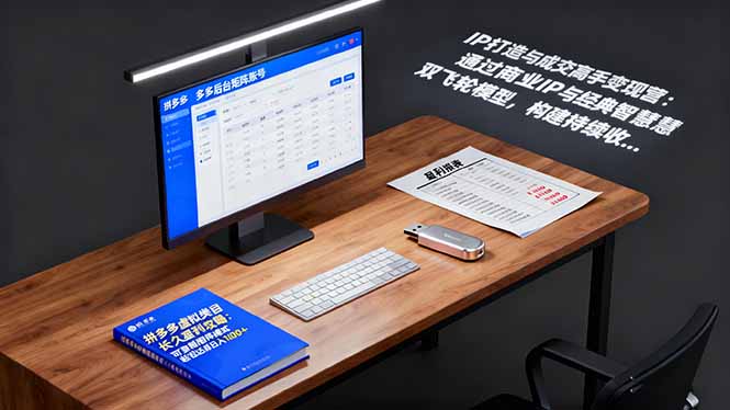 IP打造与成交高手变现营:通过商业IP+经典智慧双飞轮模型 构建持续收钱系统-优优云网创