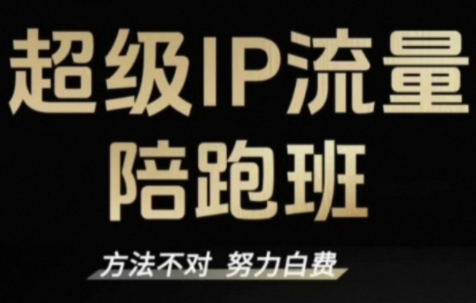 阿昱老师·超级IP流量陪跑班-优优云网创