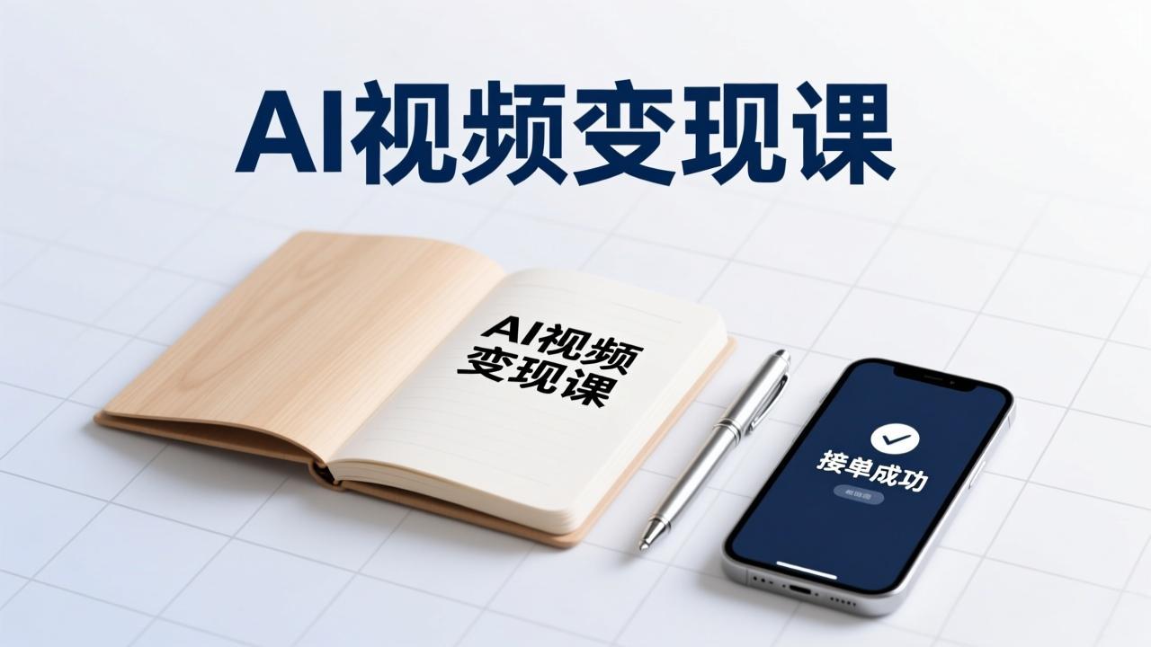 AI视频变现课，学完即可创作短片、接商单，实现副业增收，单项目报价可达千元-优优云网创